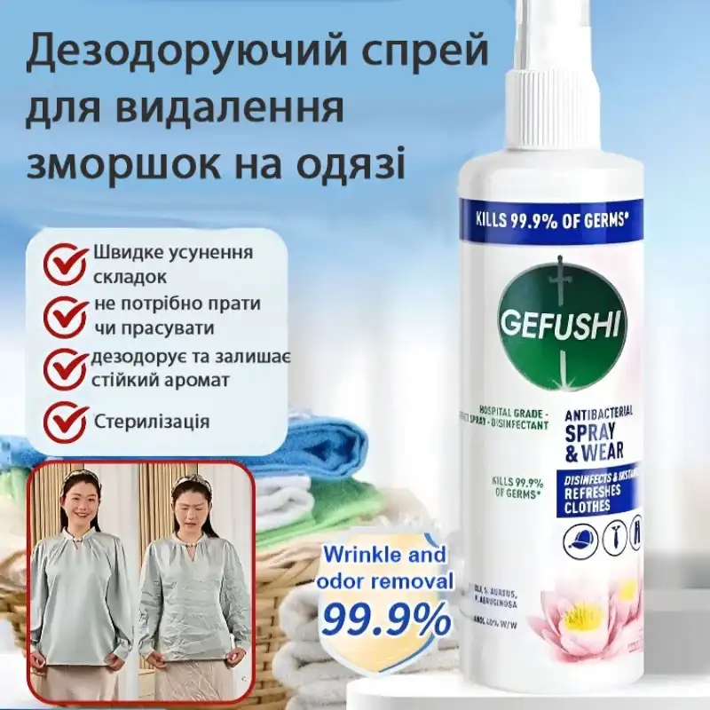 GEFUSHI Antibacterial Spray & Wear