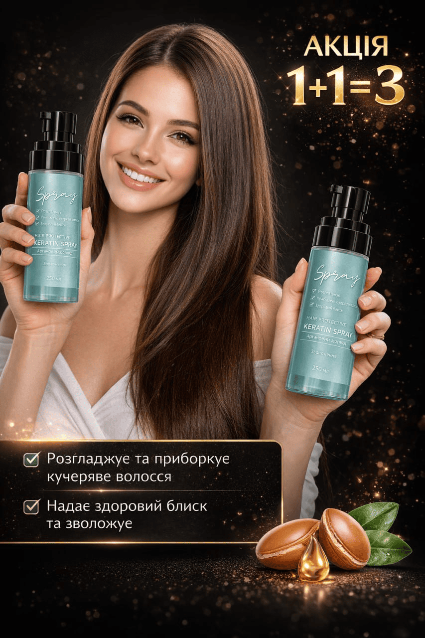 Кератиновий спрей 